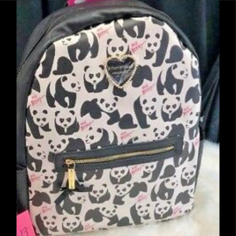 Betsey Johnson Panda backpack